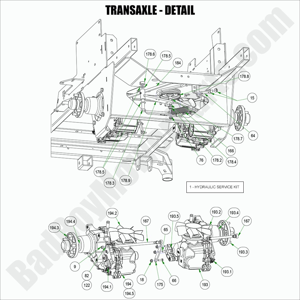 2022 Rebel - Transaxle - Detail